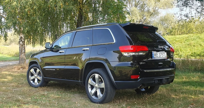 Jeep Grand Cherokee cena 78700 przebieg: 146670, rok produkcji 2014 z Warszawa małe 106